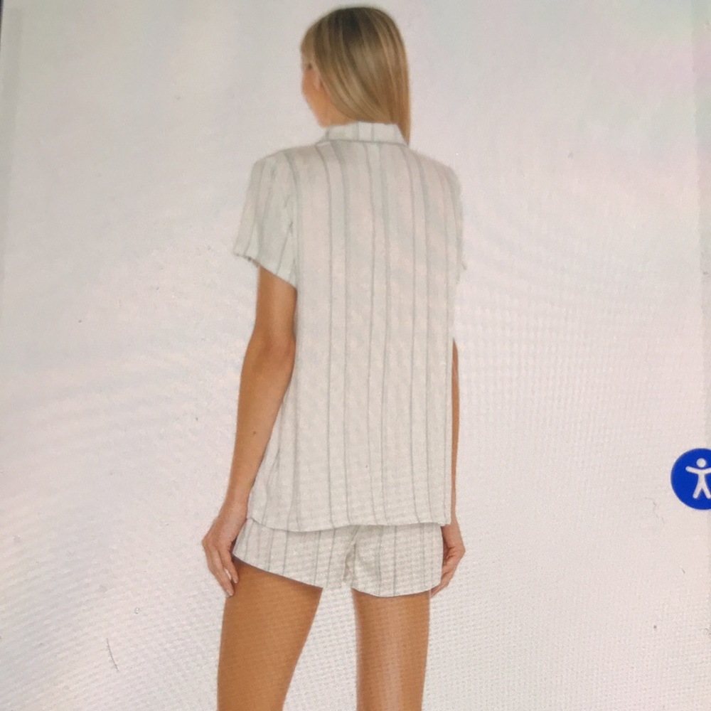 Splendid pajama set spring haze stripe NEW - Picture 2 of 7